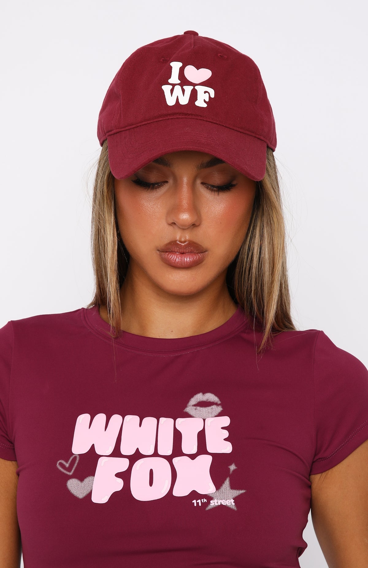 11th Street Concrete Jungle Cap Raspberry Jelly